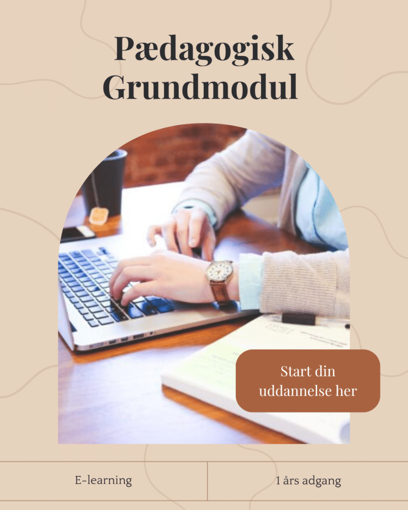 Pædagogisk Grundmodul - E-learning